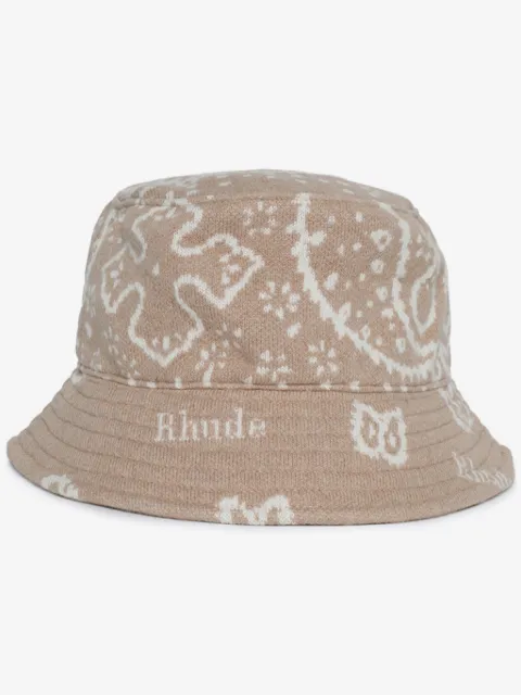 RHUDE sombrero de pescador en intarsia