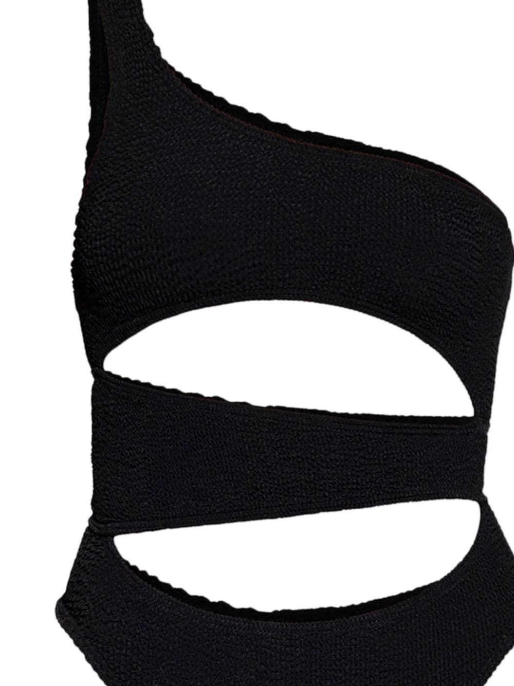 BOUND Rico asymmetrisch badpak - Zwart