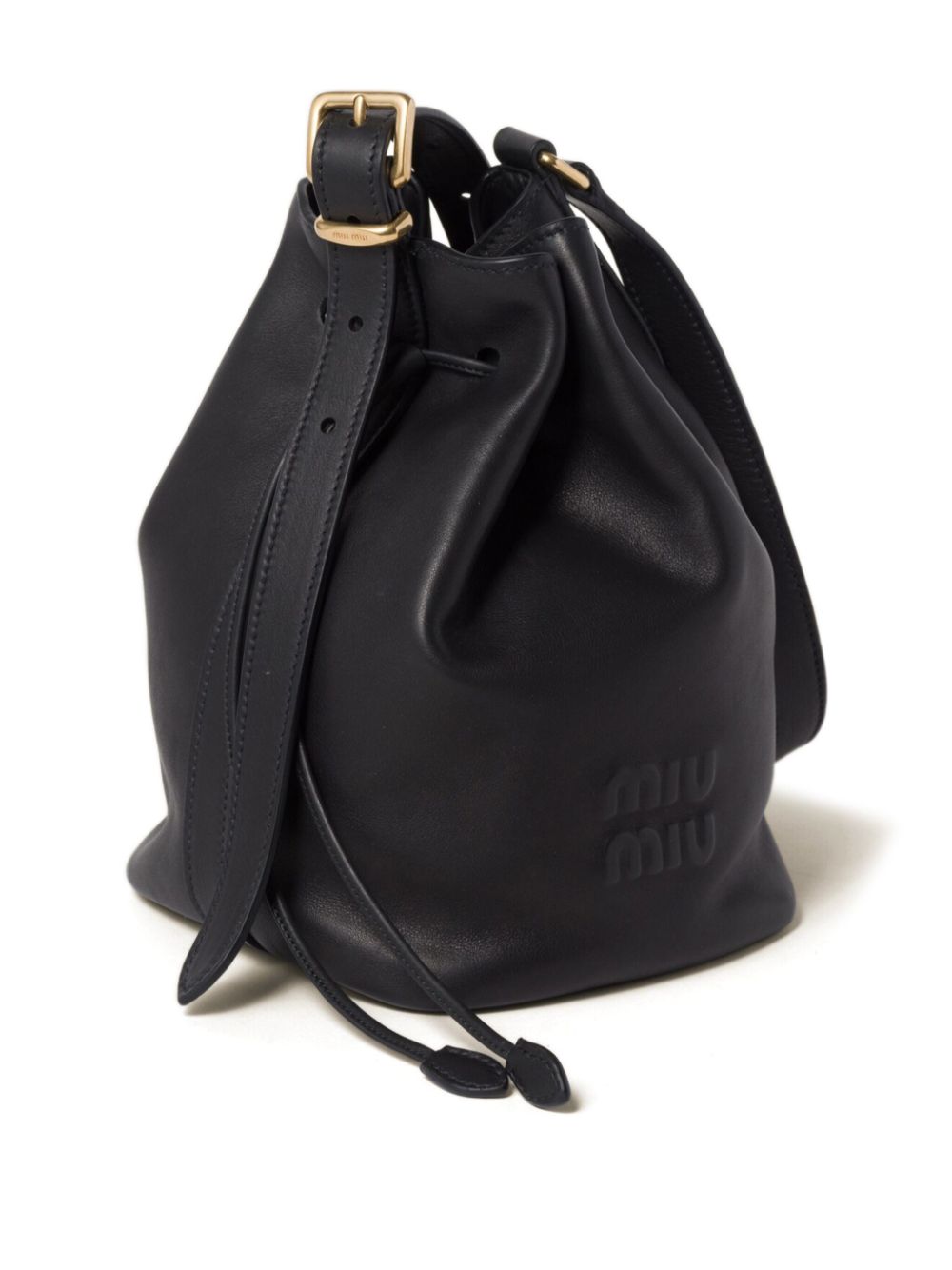 Miu Miu leather bucket bag WOMEN