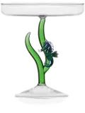 Ichendorf Milano Marine Garden Seahorse glass stand (17cm x 9.5cm) - Neutrals