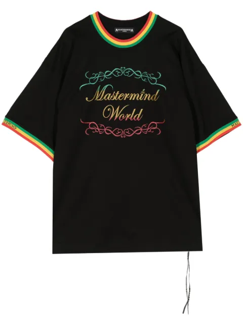 Mastermind World Rasta logo-print cotton T-shirt 