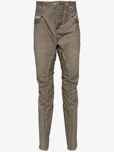 Masnada crinkled tapered trousers