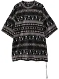 Mastermind World skull-print crew-neck T-shirt - Black