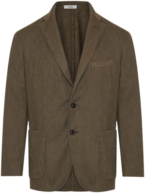 Boglioli cotton-blend blazer