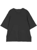 Attachment crew-neck cotton T-shirt - Grey