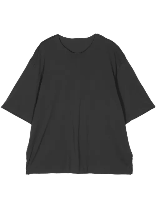 T-shirt en coton à col rond - Attachment - Modalova
