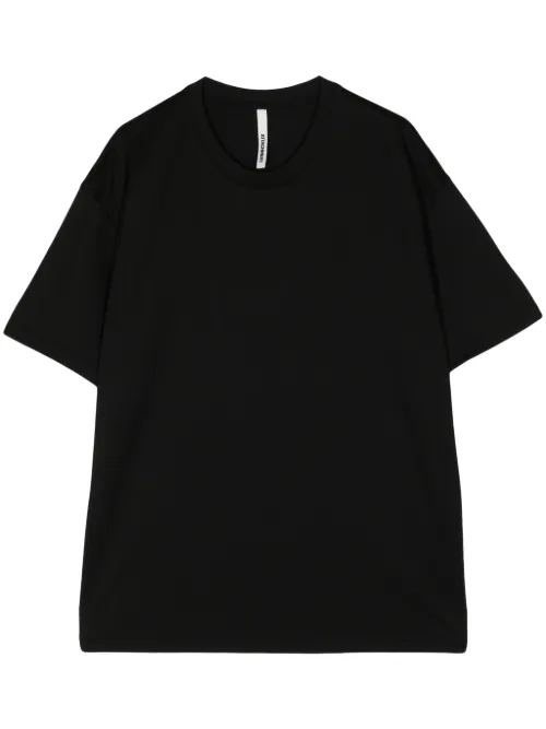T-shirt en coton à col rond - Attachment - Modalova