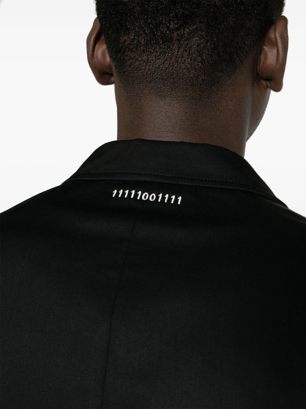 Shop Société Anonyme Notched-lapels Single-breasted Blazer In Black