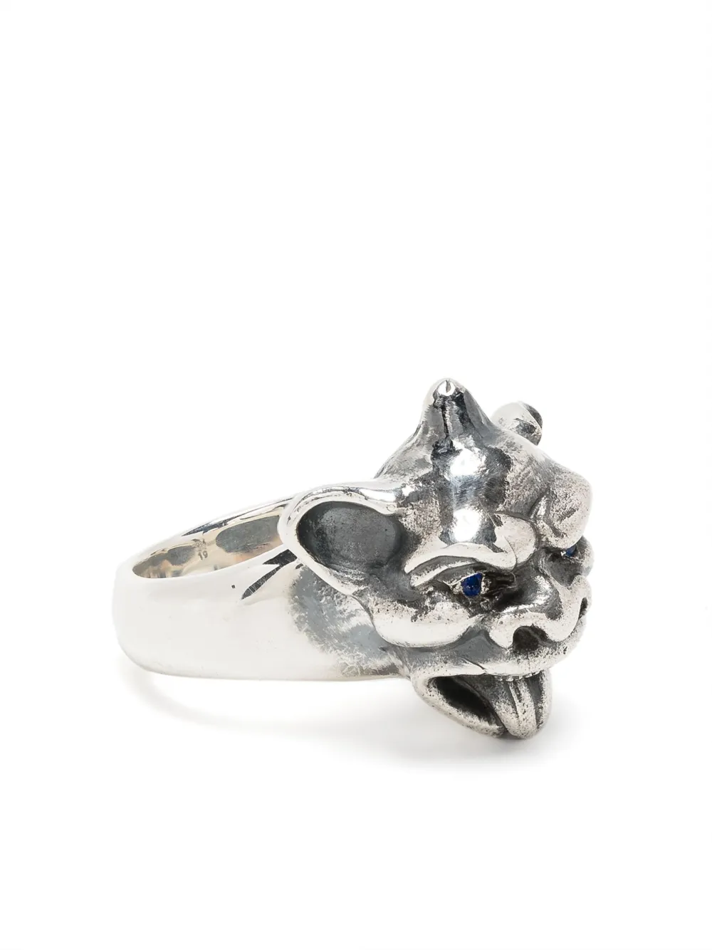 Yohji Yamamoto anillo Gargoyle | plateado | Image 1