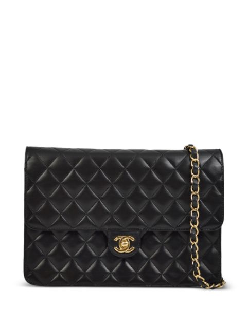 Affordable HOT SALE CHANEL 2008 CC turn-lock diamond-quilted shoulder bag Women