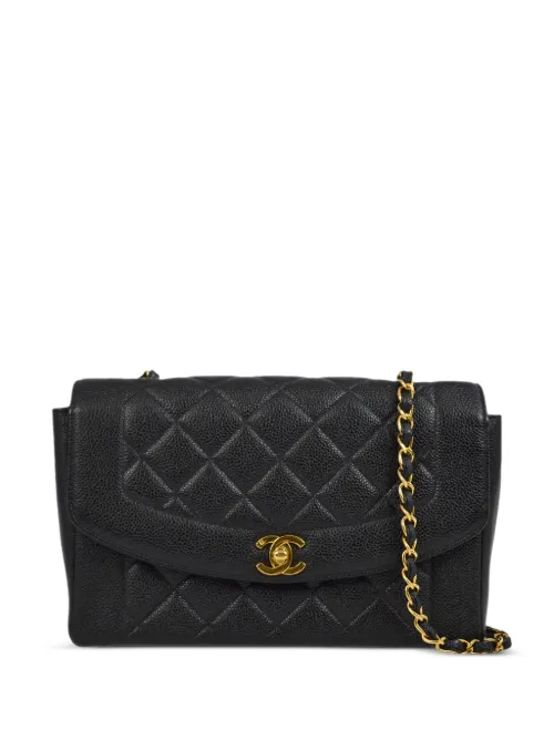 Sac porté épaule Diana médium (1998) - CHANEL Pre-Owned - Modalova