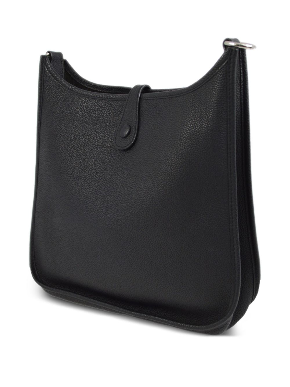 Pre-owned Hermes 2003 Evelyne Pm Shoulder Bag In Black