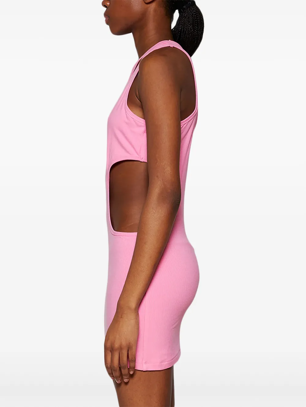 Natasha Zinko Uitgesneden mini-jurk Roze