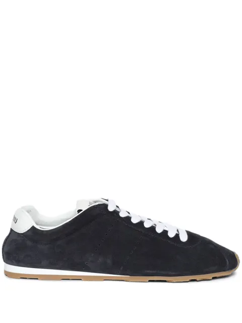 Miu Miu suede low-top sneakers