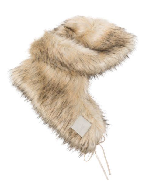 Lanvin x Future faux-fur fisherman hat