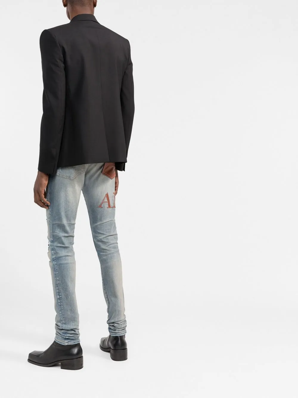 AMIRI Skinny jeans Blauw