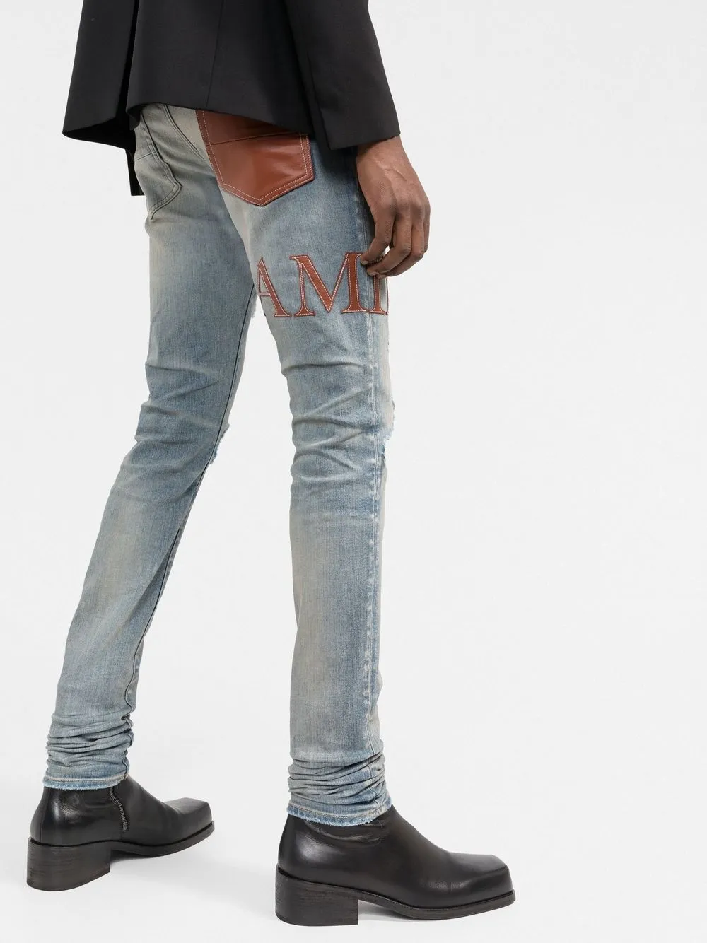 AMIRI Skinny jeans Blauw