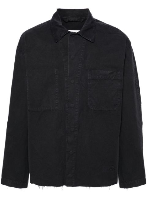 MM6 Maison Margiela raw-hem shirt jacket Men