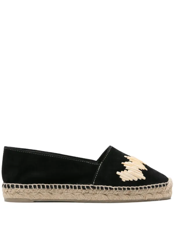 Castañer Karen Suede Espadrilles | Black | FARFETCH GE