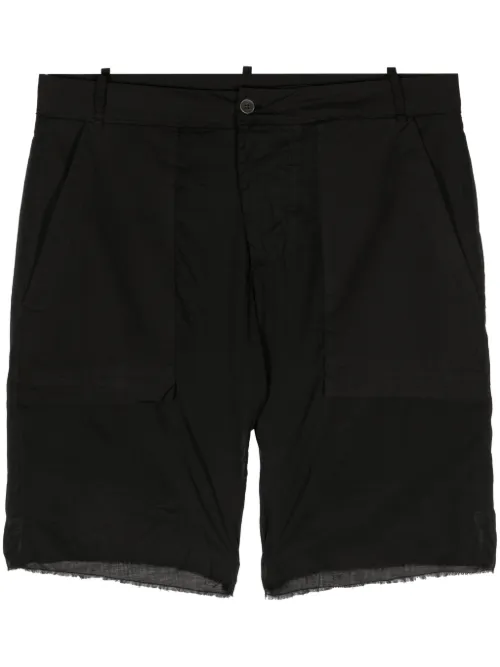 Short en coton à bords francs - Masnada - Modalova