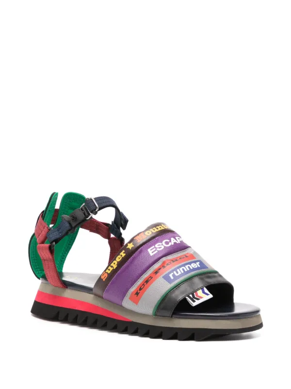 kolor サンダル26.5cm SALE】kolor(カラー) パッチワークサンダル - COLDBECK ONLINE