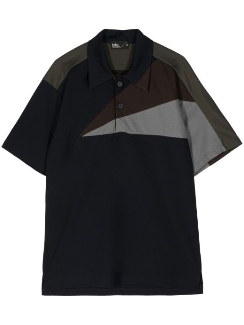 Kolor Camisa polo com recortes color block
