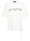 Mastermind Japan logo-print T-shirt - White