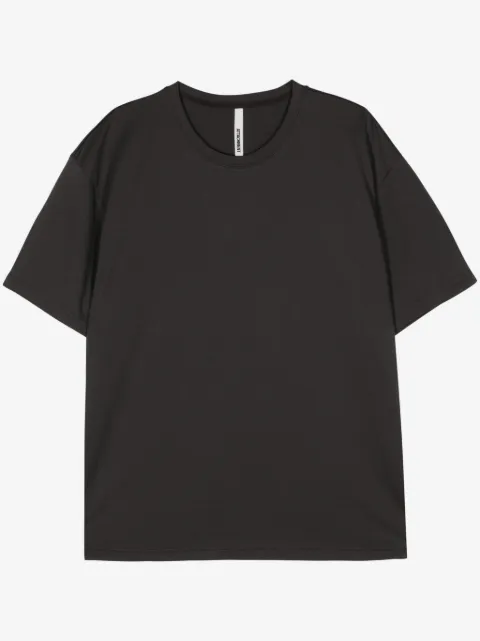 Attachment crew-neck cotton T-shirt