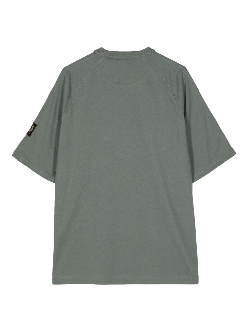 Shop Belstaff Castmaster Cotton T-shirt In Green
