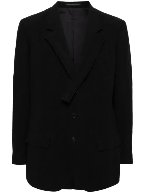 Blazer à simple boutonnage - Yohji Yamamoto - Modalova