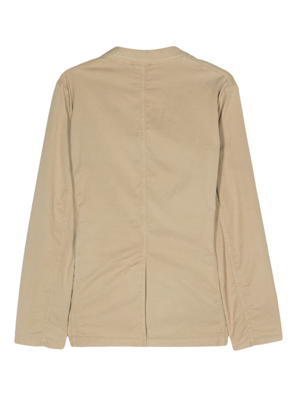 Shop Aspesi Single-breasted Blazer In Neutrals