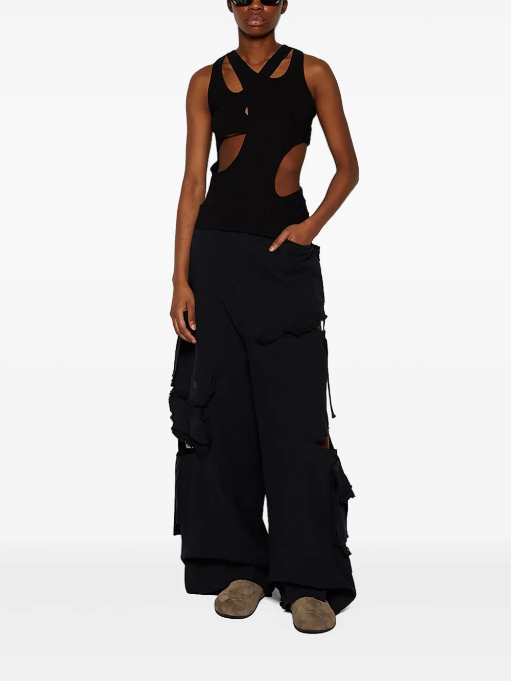 Natasha Zinko top con aberturas | Chalecos y camisetas | Image 2