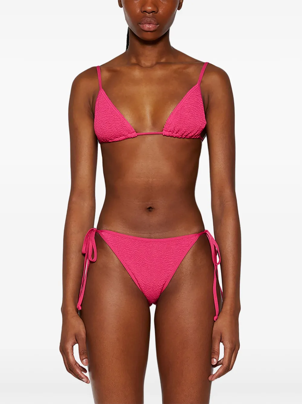 Bound Luana Triangle Bikini Top In Pink