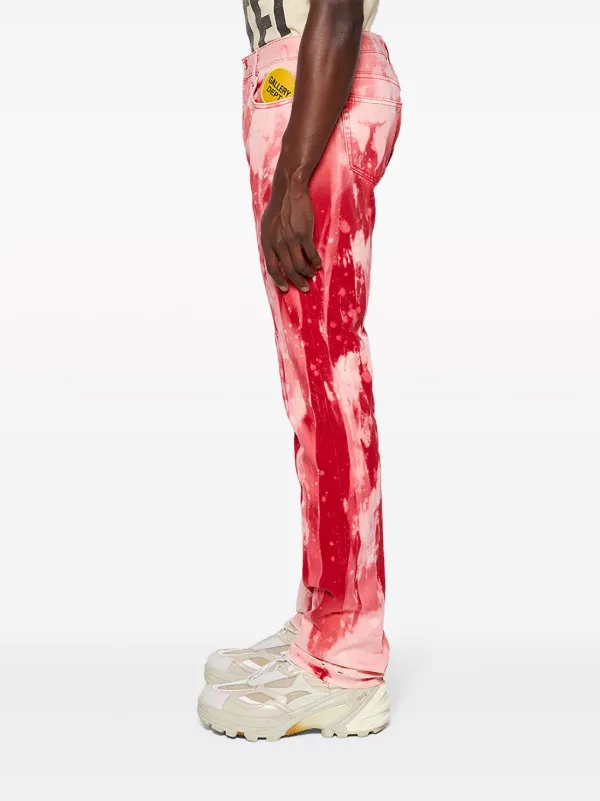 GALLERY DEPT. Biscayne tie-dye Jeans | Red | FARFETCH
