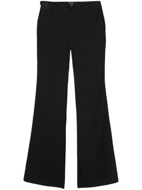 Ksubi twill flared trousers