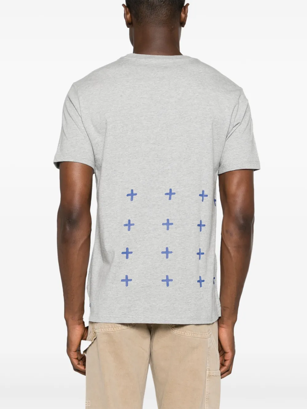 Ksubi Katoenen T-shirt Grijs