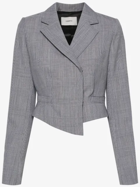 Coperni double-breasted cropped blazer