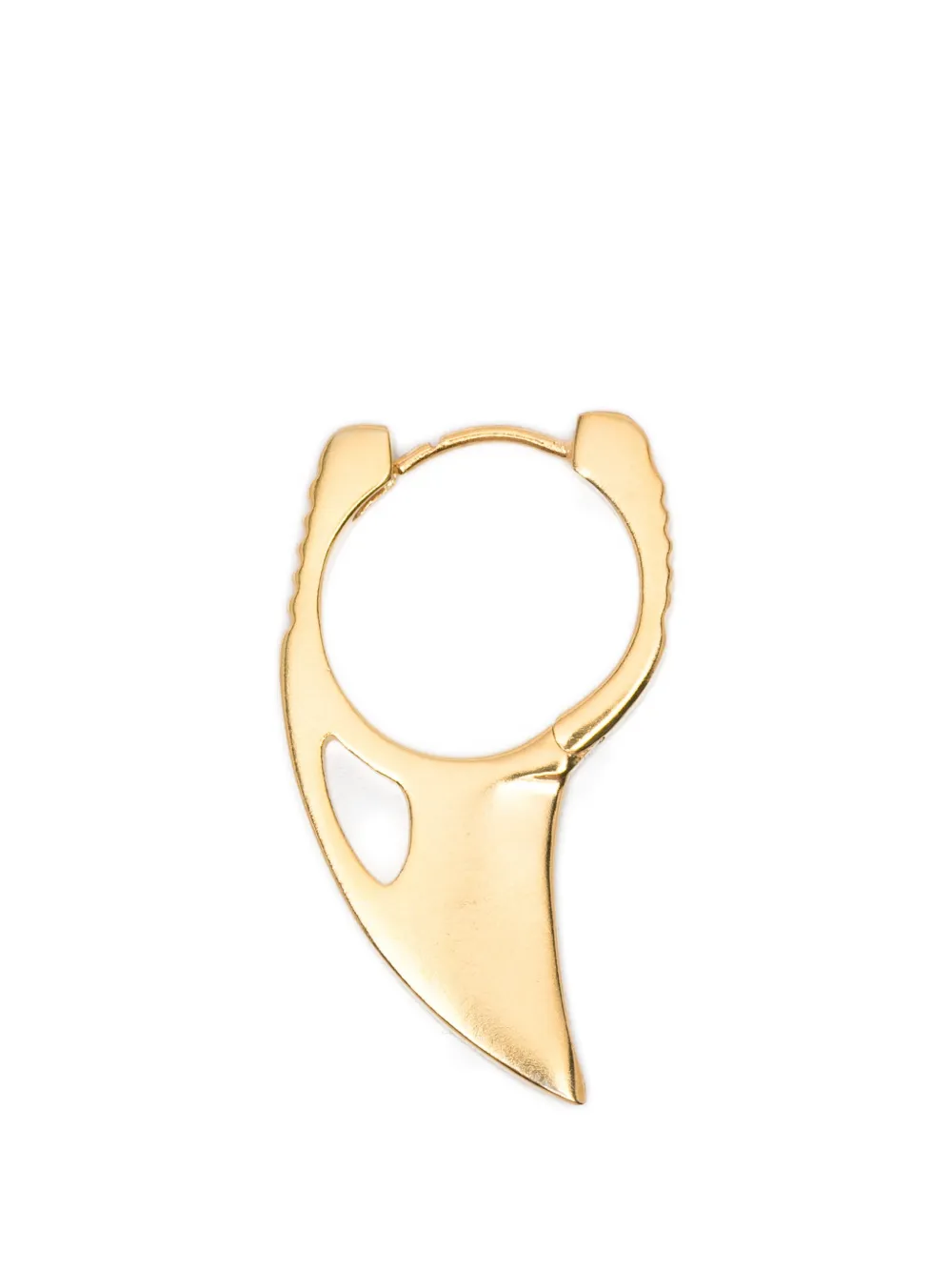 KUSIKOHC Orecchino Finger Knife placcato oro