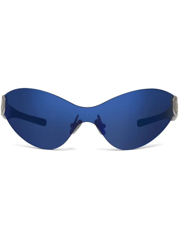 Maison Margiela x Gentle Monster Oval Sunglasses | Blue