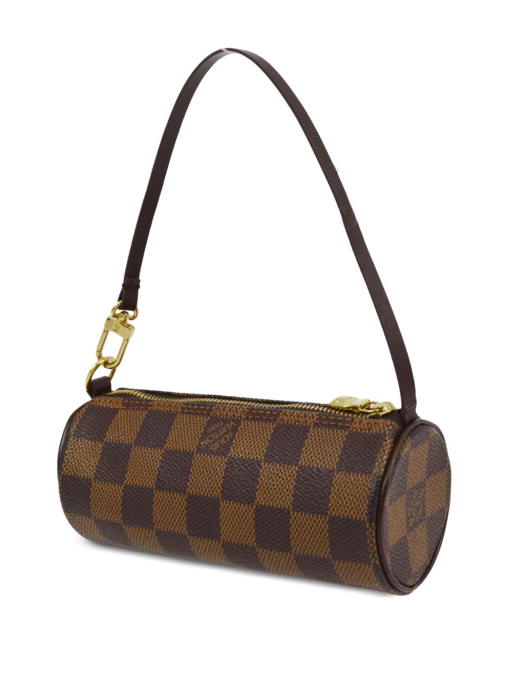 Pre-owned Louis Vuitton Papillon Attached 单肩包（1990-2000年典藏款） In Brown