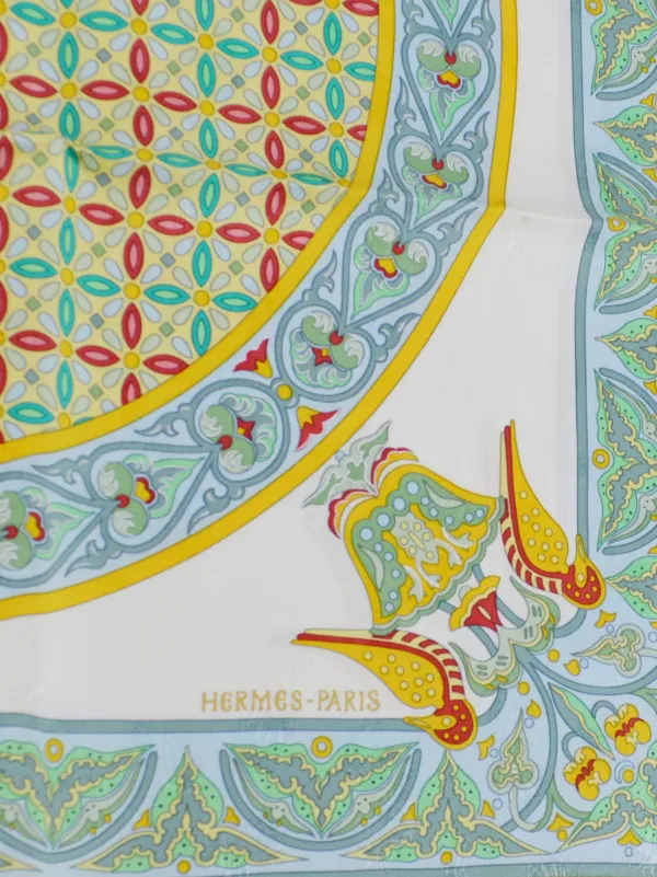 Hermès Pre-Owned 1990-2000s Ciels Byzantins シルクスカーフ