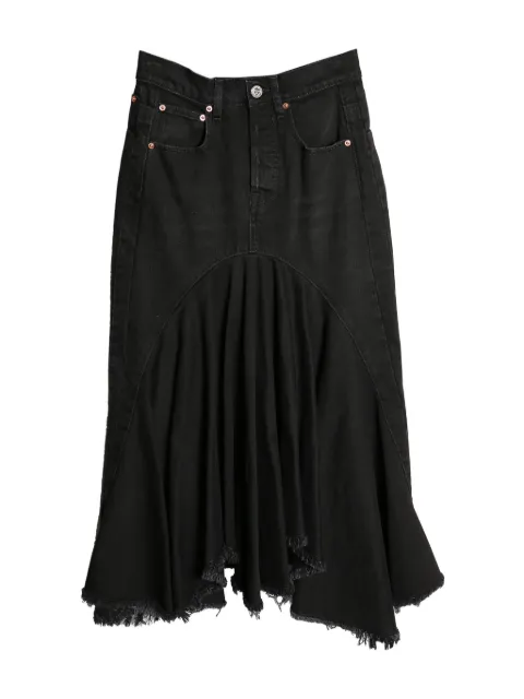 VETEMENTS denim midi skirt