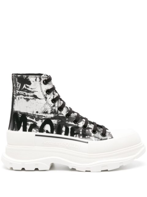 Alexander McQueen Tread Slick ankle boots Men