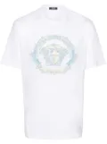Versace Barocco Wave Crest cotton T-shirt - White