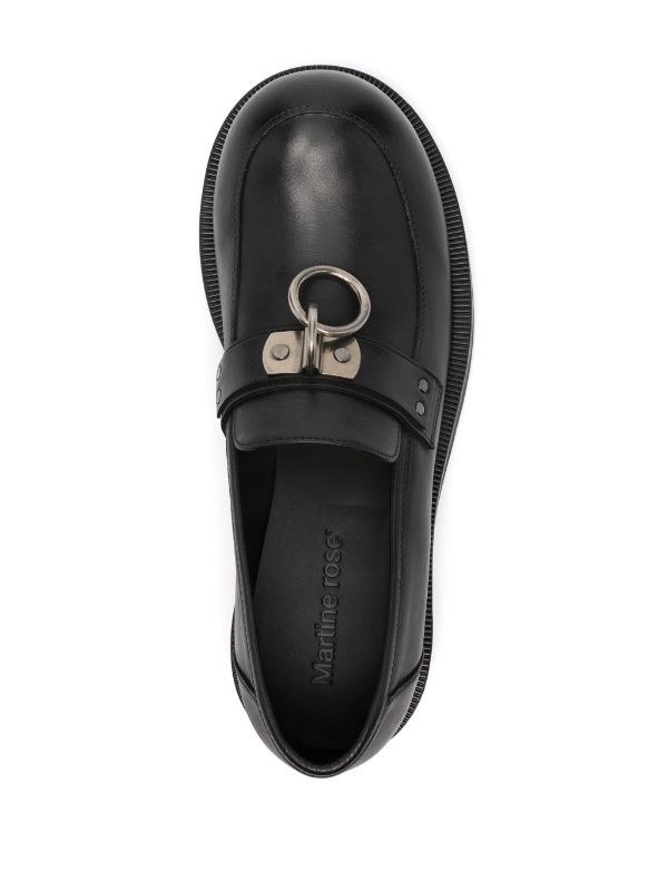 Martine Rose bulb-toe Ring Loafers - Farfetch