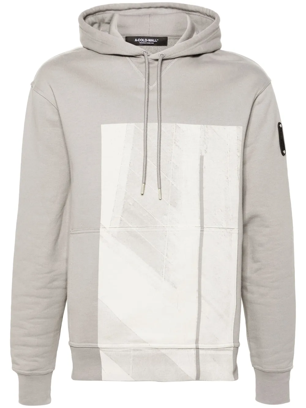 A-cold-wall* Strand Cotton Hoodie In Grey