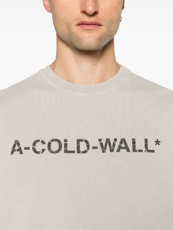 A-COLD-WALL* グレー オーバーダイ Tシャツ A-COLD-WALL* Gray Overdye T-Shirt A-Cold-Wall*
