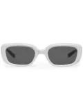 Maison Margiela x Gentle Monster square-frame sunglasses - White