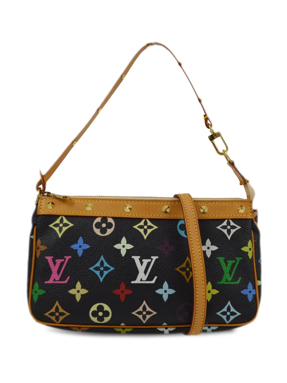 Louis Vuitton Pre Owned 2004 Pochette Accessoires Handbag Black FARFETCH UK