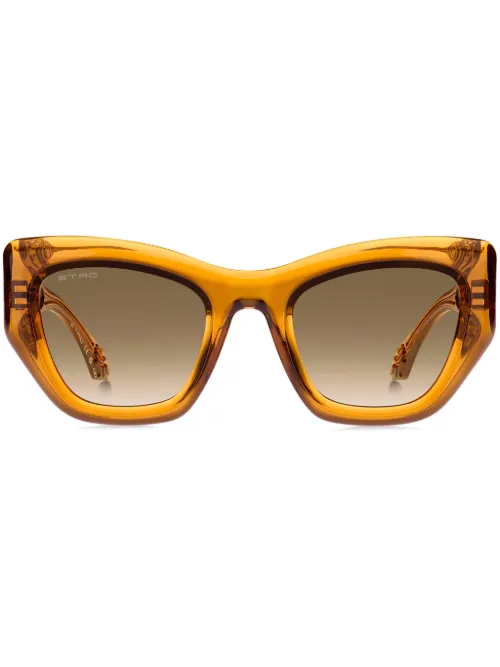 Lunettes de soleil à monture papillon - ETRO - Modalova